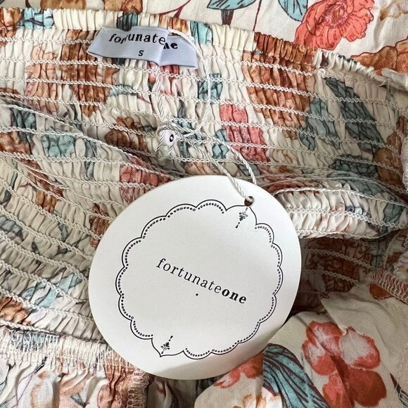 Fortunate One Caramel Kisses Midi Dress Size S - Picture 16 of 16